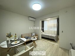 KEIAI RESIDENCE 久米川II 101 1階1LDKのリビング/ダイニング