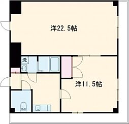 南海高野線 堺東駅 徒歩9分の賃貸マンション 10階1LDKの間取り