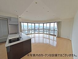 熊本市電A系統 交通局前駅 徒歩3分の賃貸マンション 20階3LDKのリビング/ダイニング