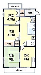 メゾン904 3階3DKの間取り