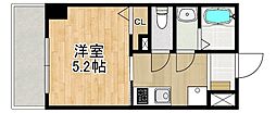 MODERN PALAZZO 諫早駅前 8階1Kの間取り