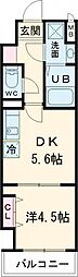 間取図画像 1DK
