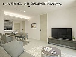 マグノリア上杉 205 2階2LDKのリビング/ダイニング