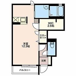 間取図画像 ワンルーム