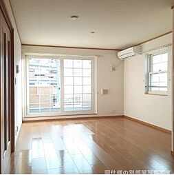 プリンセスガーデンIII 201 2階2DKのリビング/ダイニング