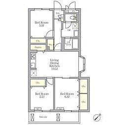 メゾンカルム中落合North 301