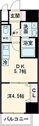 間取図画像 1DK