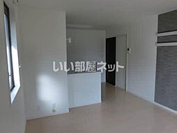 桜プレジール 203 2階1LDKのリビング/ダイニング