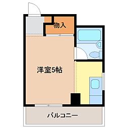 間取図画像 1K