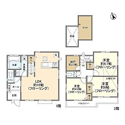 Kolet国立谷保#08 1階3SLDKの間取り