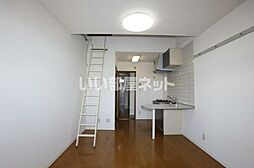 ＤｏｎＤｏｎＨｏｕｓｅ矢部II E 1階ワンルームのリビング/ダイニング