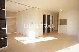 JR両毛線 栃木駅 徒歩5分の賃貸アパート 2階1LDKのリビング/ダイニング