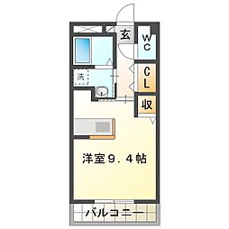 間取図画像 ワンルーム