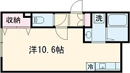 間取図画像 1K