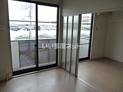 東武桐生線 阿左美駅 徒歩14分の賃貸アパート 2階3DKのリビング/ダイニング