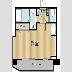 ミリオンステージ西早稲田壱番館 1Kの間取図画像