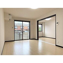 ラ・プリマヴェーラ 202 2階1LDKのリビング/ダイニング