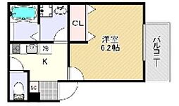 MID WEST 1Kの間取図画像