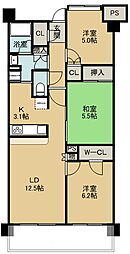 サンクレイドル守谷 3LDKの間取図画像