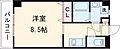 クイーンズタワーソレイユ4階4.3万円