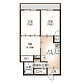 マンション福甚1階4.3万円