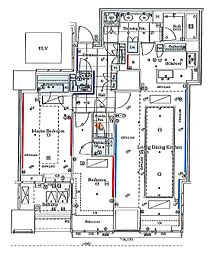 三田ガーデンヒルズ NORTH HILL 2LDKの間取図画像