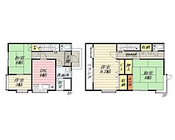 ハイツカミーナ 4DKの間取図画像