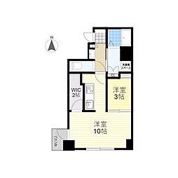 EASTCONCIE 1LDKの間取図画像