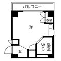 堀田朝日マンション3階3.9万円