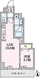 豊玉カームマンションWEST 1LDKの間取図画像