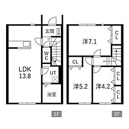 PROGRESS III(プログレス3) 3LDKの間取図画像