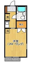 ドミール・アユ ワンルームの間取図画像