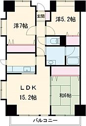 グランフォーム女池 3LDKの間取図画像