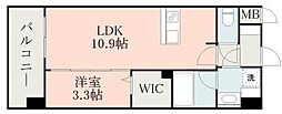 (仮称)ラ・シック光の森 1LDKの間取図画像