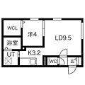 ブルーイング北7条4階5.8万円
