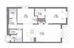 シャーメゾン セレーヌ ベフ 2LDKの間取図画像