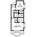 フレヤ四季3階5.7万円