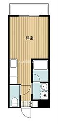 イエステーション大分駅南 ワンルームの間取図画像