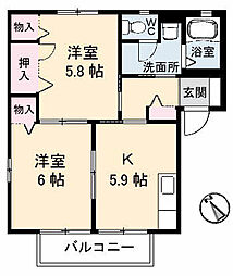 レイクサイド玉湯　Ｂ棟 203