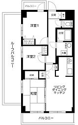 フレグラント町田 3LDKの間取図画像