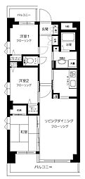 ドエル住吉 3LDKの間取図画像