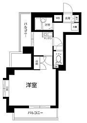 ガラ・ステージ西新宿 1Kの間取図画像