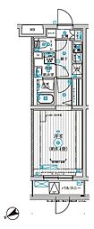 調布市上石原1丁目マンション 1Kの間取図画像