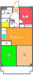キヨミズキャンパス 3DKの間取図画像
