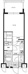 エンクレスト博多駅東 1Kの間取図画像
