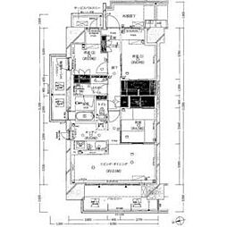 ファインシティ王子神谷リバー&フォレスト 3LDKの間取図画像