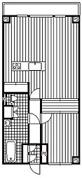 ライオンズマンション鎌倉七里ガ浜海岸 1LDKの間取図画像