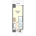 S-RESIDENCE植田asolea(アソレア) FR・家具家電キャンペーン実2階6.5万円