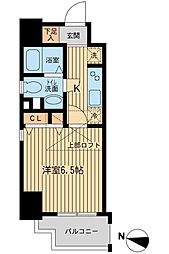 プロスペクト中央林間 1Kの間取図画像