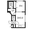 フォーチュンプラスサッポロ4階5.0万円